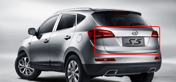 درب صندوق جک S5