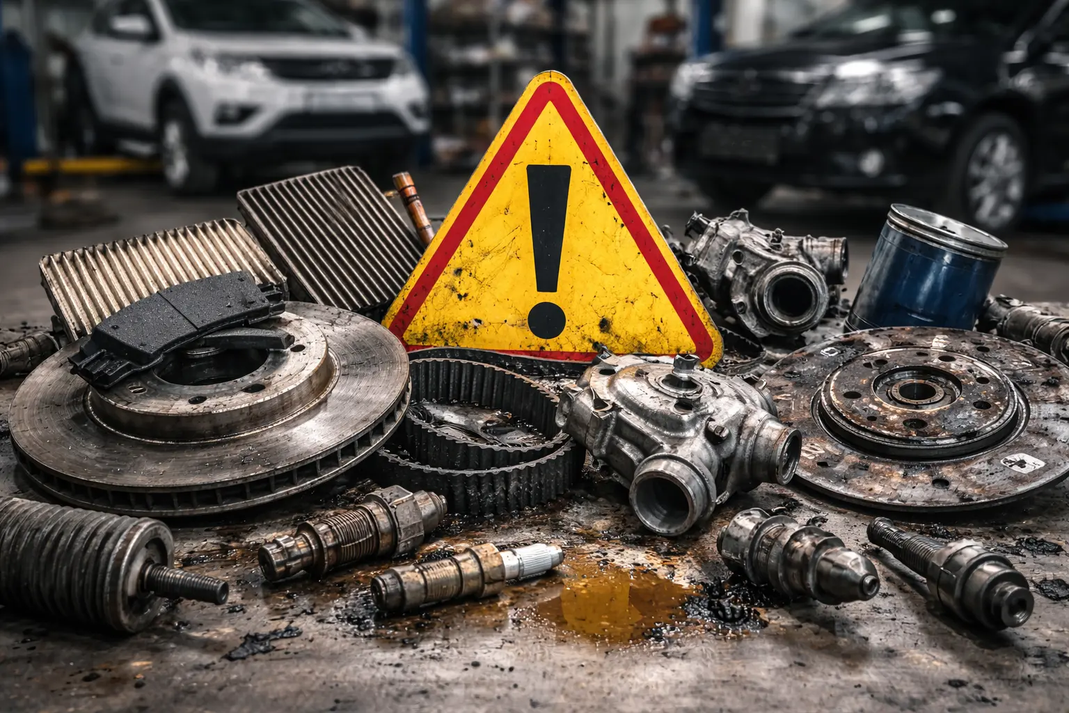 پرخرابی‌ترین قطعات خودروهای چینی در ایران | لیست قطعات مصرفی + زمان تعویض - چاپارینو