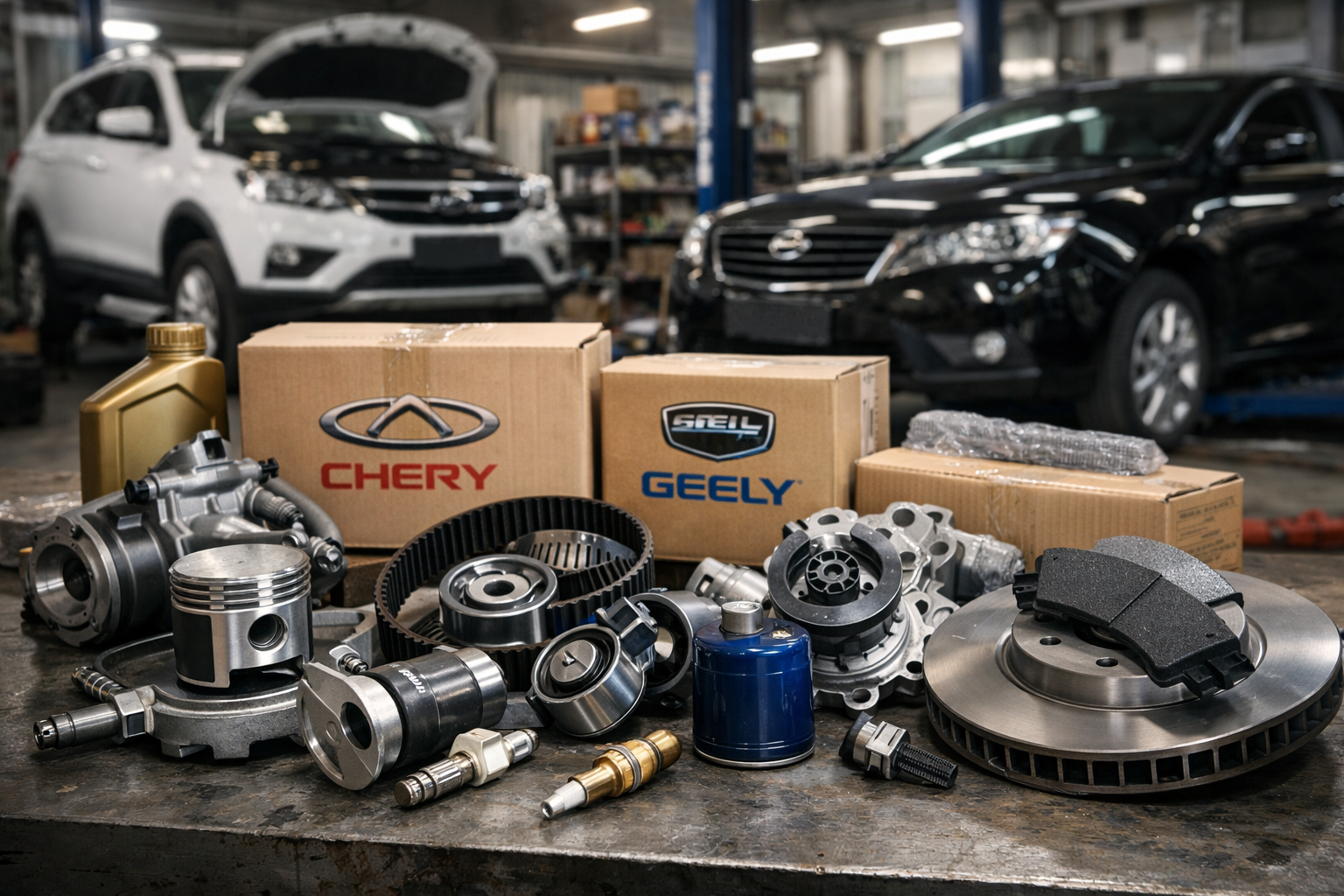 راهنمای کامل خرید لوازم یدکی خودروهای چینی + نکات تشخیص قطعه اصلی از تقلبی - چاپارینو